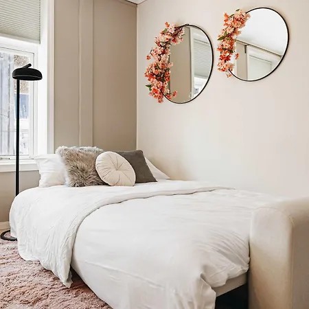 Apartmán Dinbnb L 250m From Citycenter L Fireplace L Sleeps 6 L 24i7 Check In Bergen