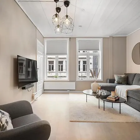 Dinbnb L 250m From Citycenter L Fireplace L Sleeps 6 L 24i7 Check In Bergen