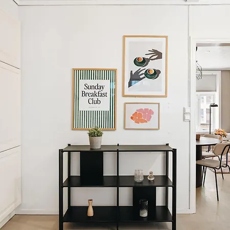 Dinbnb L 250m From Citycenter L Fireplace L Sleeps 6 L 24i7 Check In