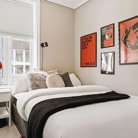 Dinbnb L 250m From Citycenter L Fireplace L Sleeps 6 L 24i7 Check In Apartment *